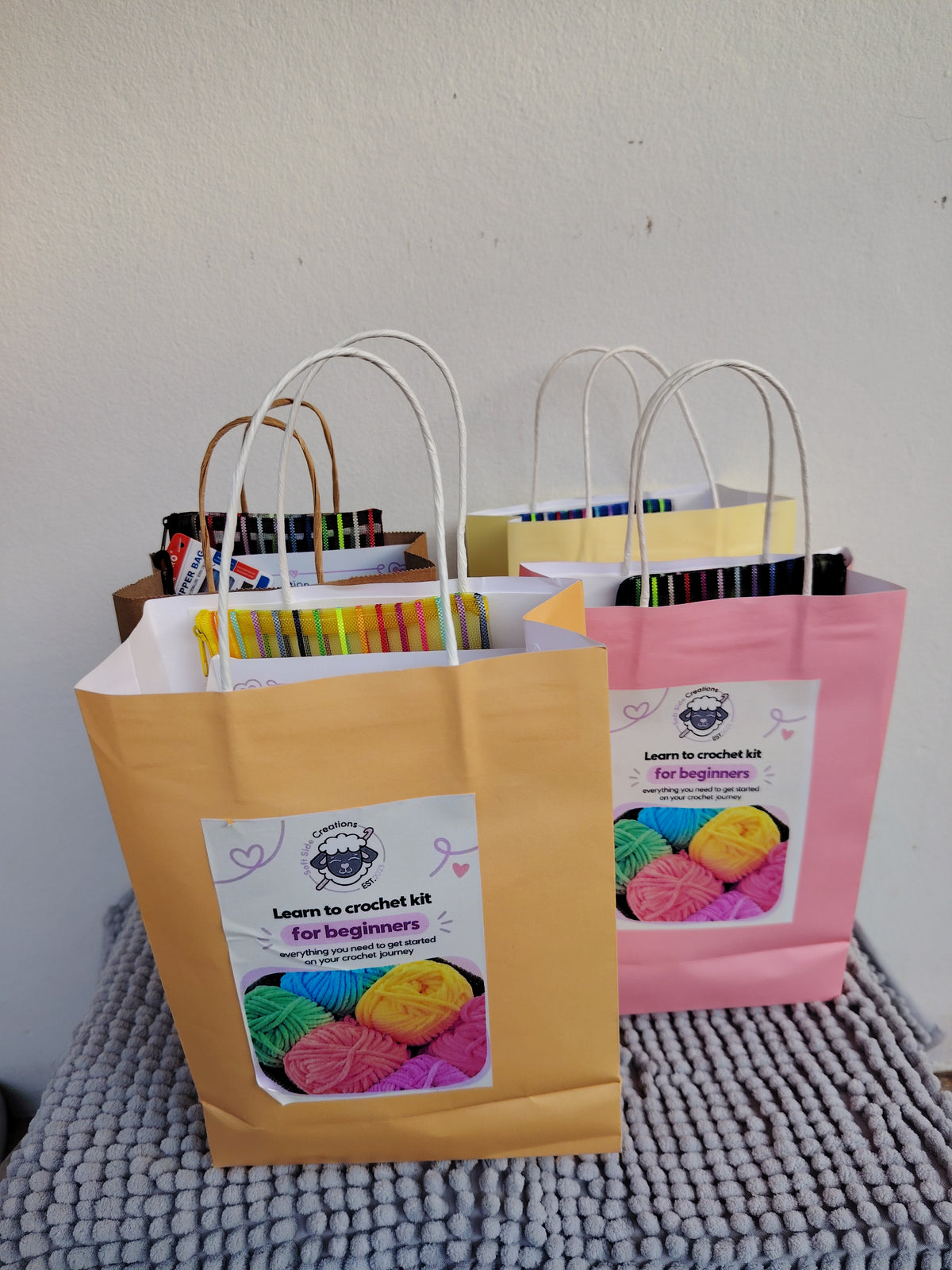 Learn how to crochet beginner's kit